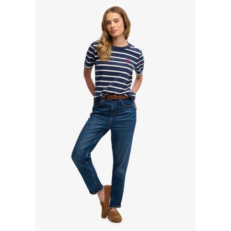 Superdry Heritage Hamptons Stripe Tee image number 3
